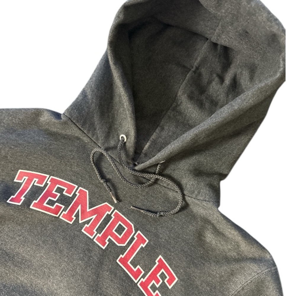 Temple University Philadelphia PA Champion Unisex Hoodie Small - Picture 9 of 9